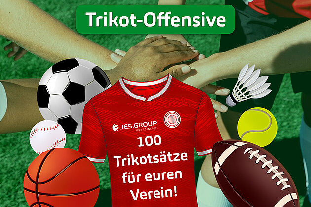 Trikot-Offensive für Vereinssport