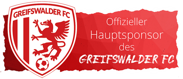 Greifswalder FC Sponsoring Grafik